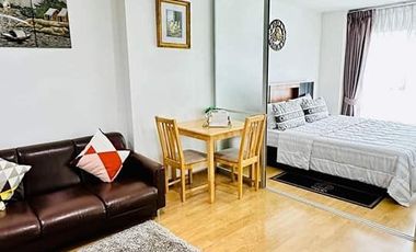 For rent 1 bed condo in Huai Khwang, Bangkok
