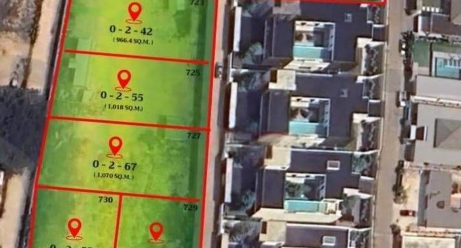 For sale land in Bang Lamung, Chonburi