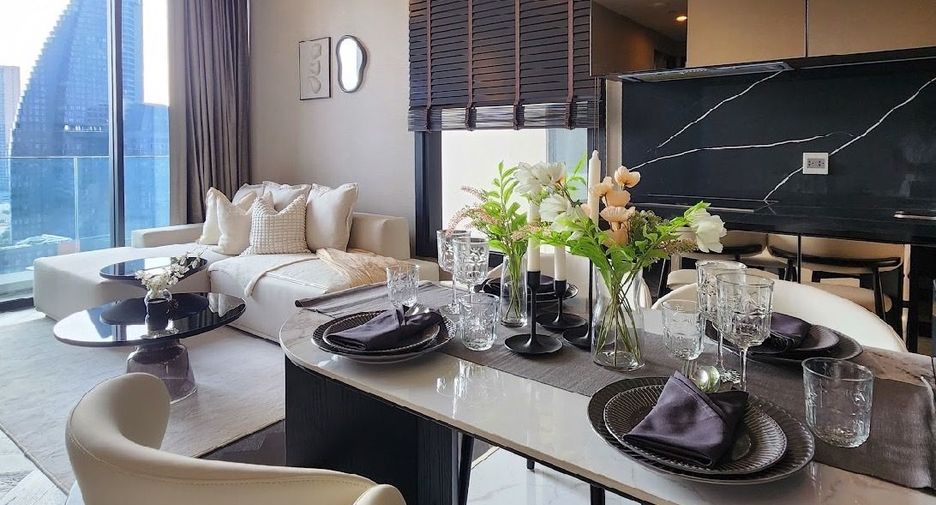 For rent 2 bed condo in Khlong Toei, Bangkok