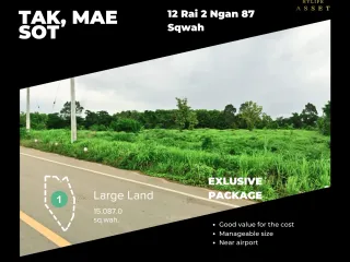 For sale land in Mae Sot, Tak