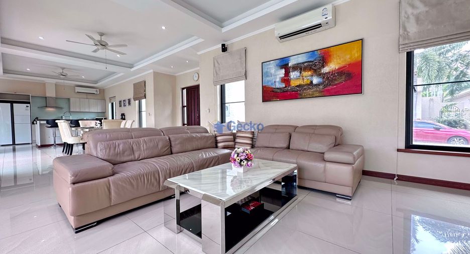 For rent and for sale 4 bedrooms house in Bang Lamung, Chonburi