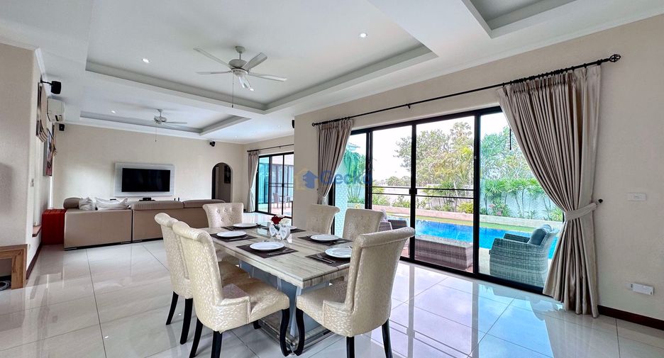 For rent and for sale 4 bedrooms house in Bang Lamung, Chonburi