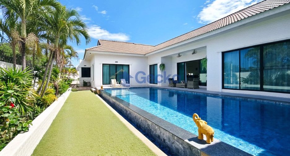 For rent and for sale 4 bedrooms house in Bang Lamung, Chonburi