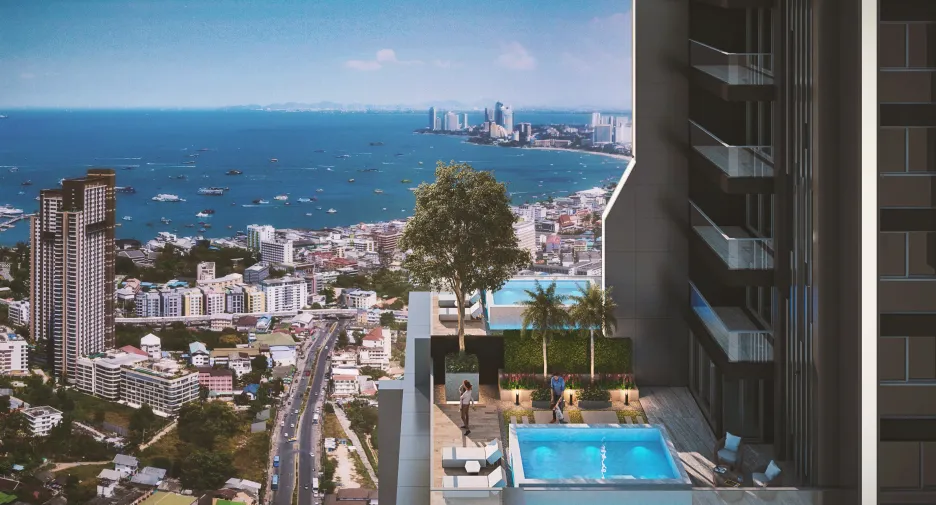 For sale 3 bed condo in South Pattaya, Pattaya