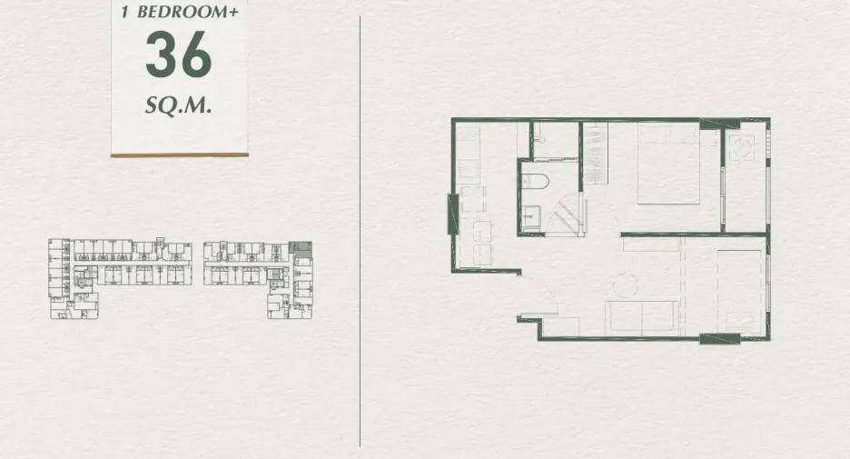 For sale 1 Beds condo in Watthana, Bangkok