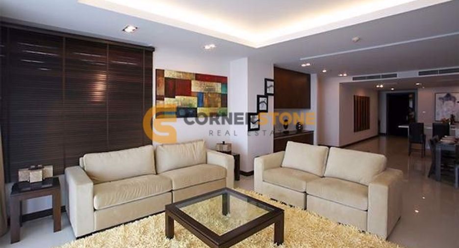 For rent and for sale 3 bedrooms condo in Jomtien, Pattaya