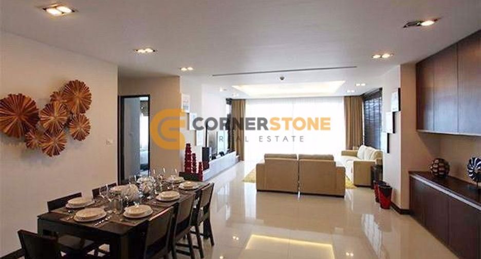 For rent and for sale 3 bedrooms condo in Jomtien, Pattaya