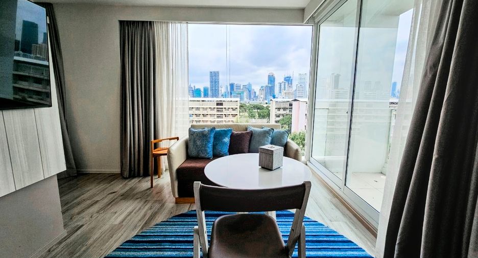 Condo en alquiler de estudio en Yan Nawa, Bangkok