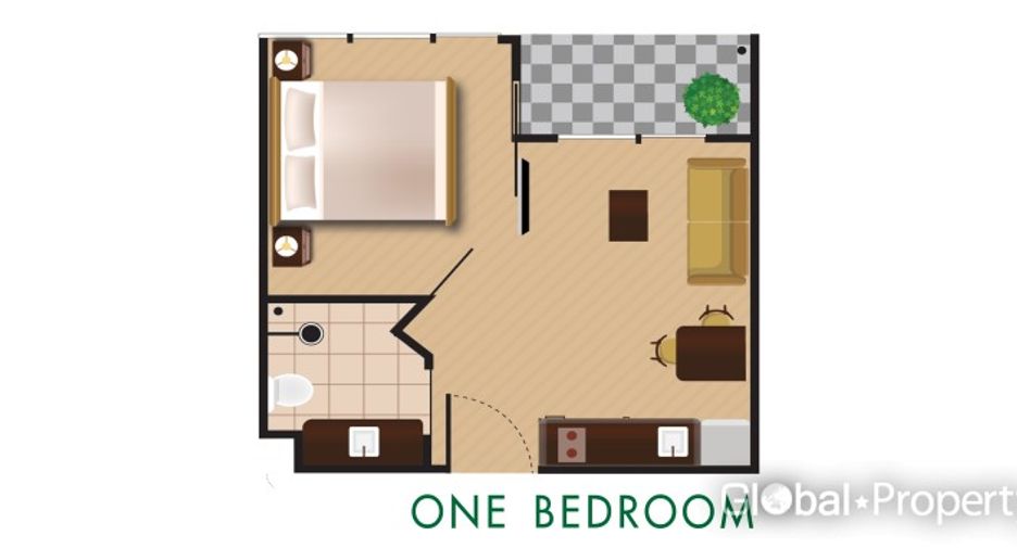 For sale 1 bed condo in South Pattaya, Pattaya