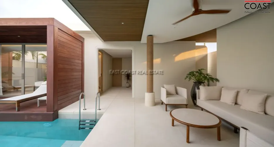 À louer et à vendre 3 chambres maison à Na Jomtien, Pattaya