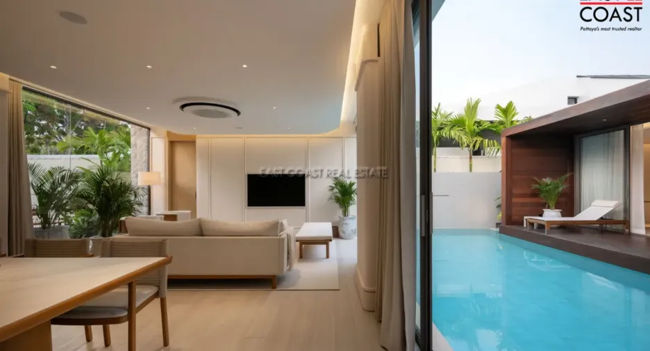 À louer et à vendre 3 chambres maison à Na Jomtien, Pattaya