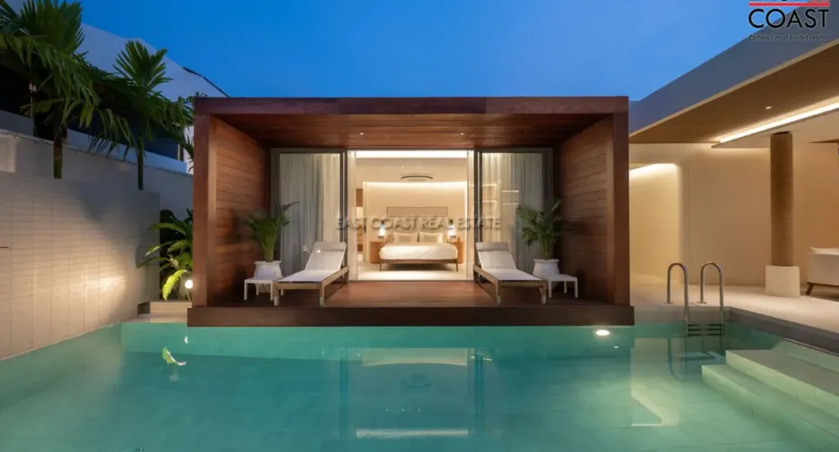À louer et à vendre 3 chambres maison à Na Jomtien, Pattaya