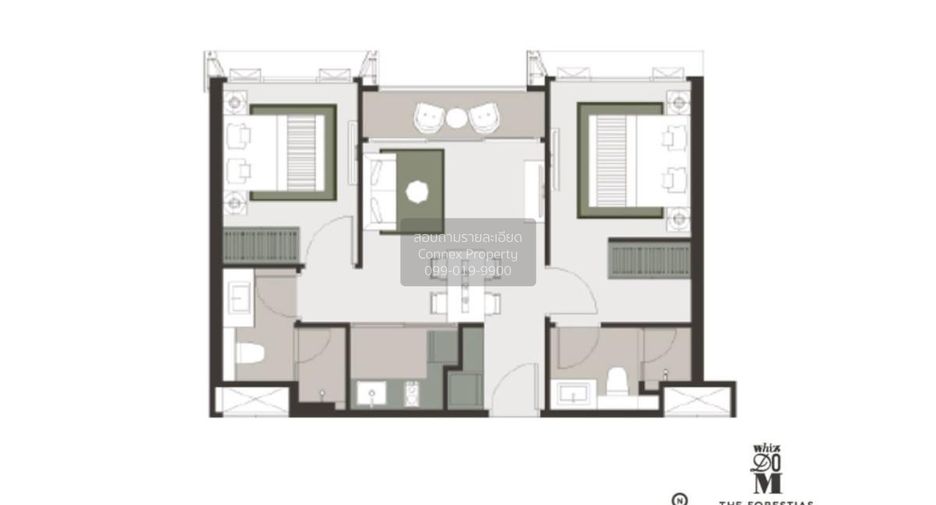 ขาย 2 ห้องนอน คอนโด ใน บางพลี, สมุทรปราการ