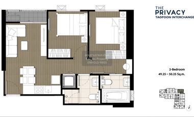 For sale 2 bedrooms condo in Bang Sue, Bangkok
