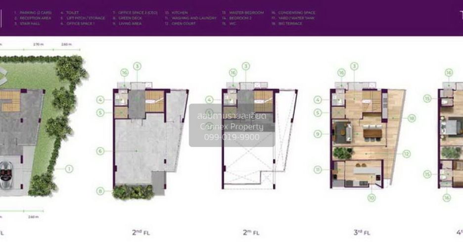 Casa adosada en venta de 2 habitaciones en Mueang Samut Prakan, Samut Prakan