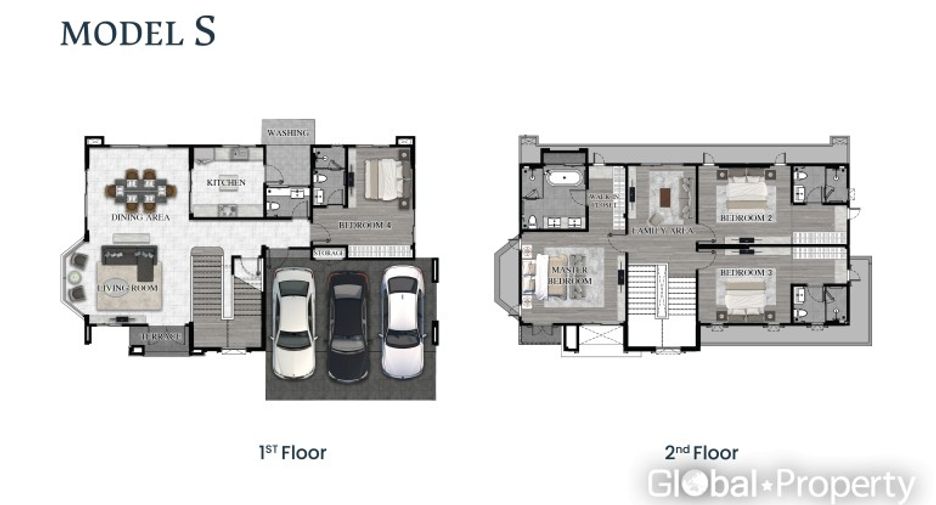 Haus zum Kauf mit 4 Zimmer in East Pattaya, Pattaya