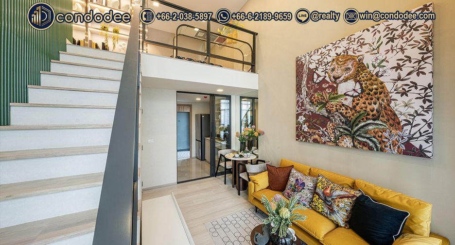 For sale 2 ベッドルーム condo in Khlong San, Bangkok