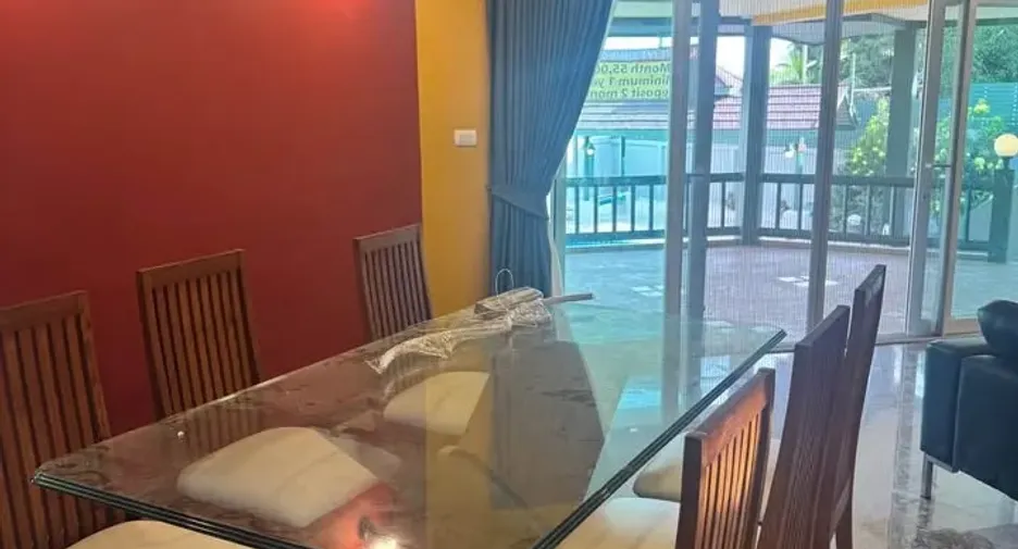 For rent 3 bedrooms house in Bang Lamung, Chonburi