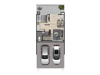 Casa adosada en venta de 3 habitaciones en Bang Sao Thong, Samut Prakan