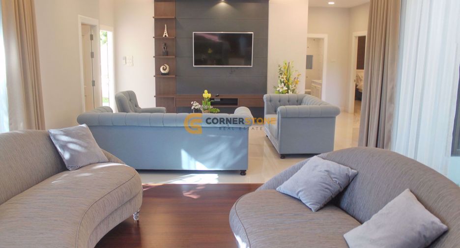 For rent and for sale 4 bedrooms house in Bang Lamung, Chonburi