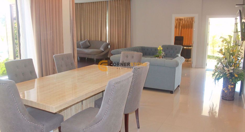 For rent and for sale 4 bedrooms house in Bang Lamung, Chonburi
