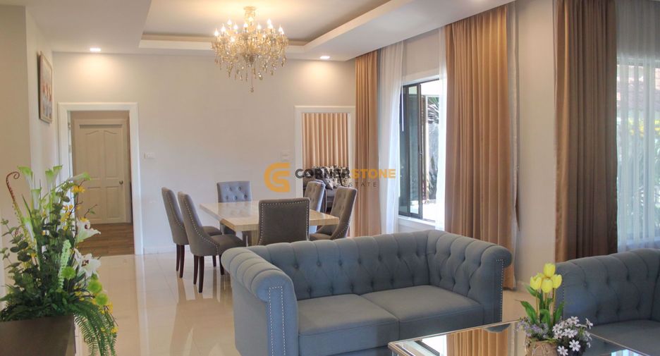 For rent and for sale 4 bedrooms house in Bang Lamung, Chonburi
