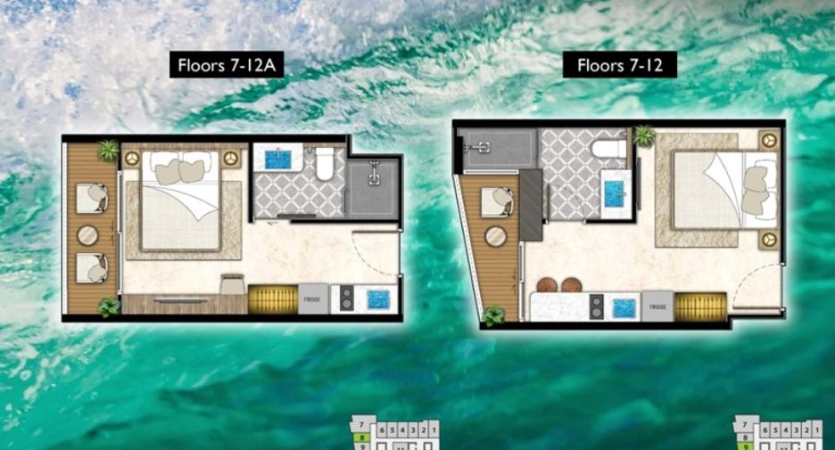 For sale studio condo in South Pattaya, Pattaya