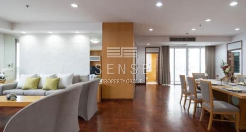 For rent 3 bedrooms condo in Khlong Toei, Bangkok