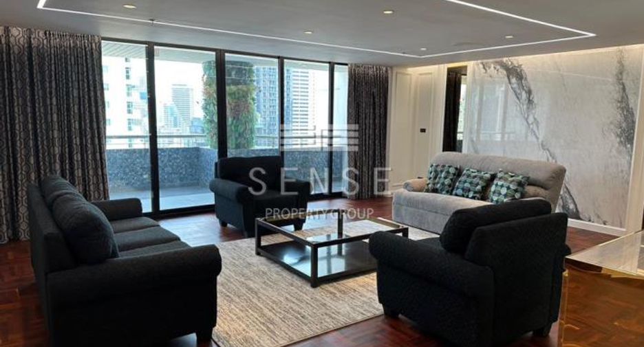 For rent 3 bedrooms condo in Khlong Toei, Bangkok