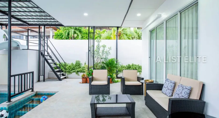 For rent 4 bedrooms house in Bang Lamung, Chonburi