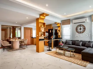 À louer 4 chambres maison à Bang Lamung, Chonburi