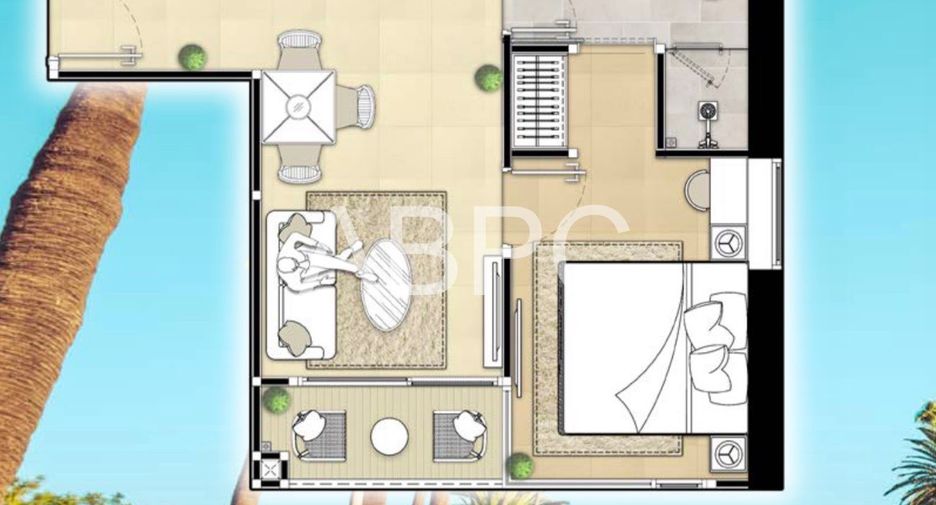 Condo en venta de 1 habitaciones en Bang Lamung, Chonburi