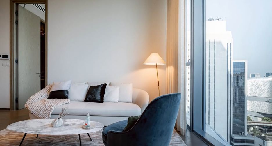 Condo en alquiler de 1 habitaciones en Pathum Wan, Bangkok
