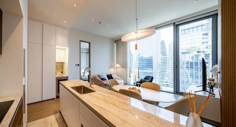 Condo en alquiler de 1 habitaciones en Pathum Wan, Bangkok
