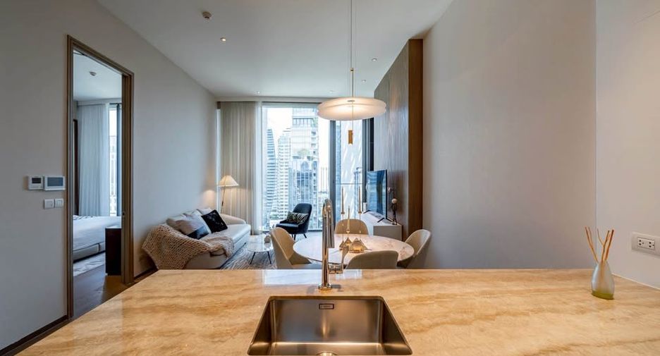 Condo en alquiler de 1 habitaciones en Pathum Wan, Bangkok