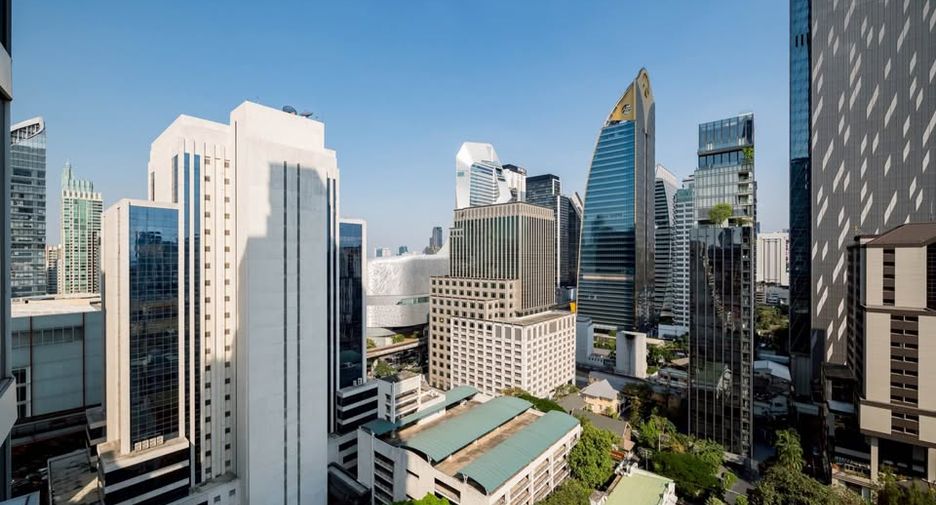 Condo en alquiler de 1 habitaciones en Pathum Wan, Bangkok