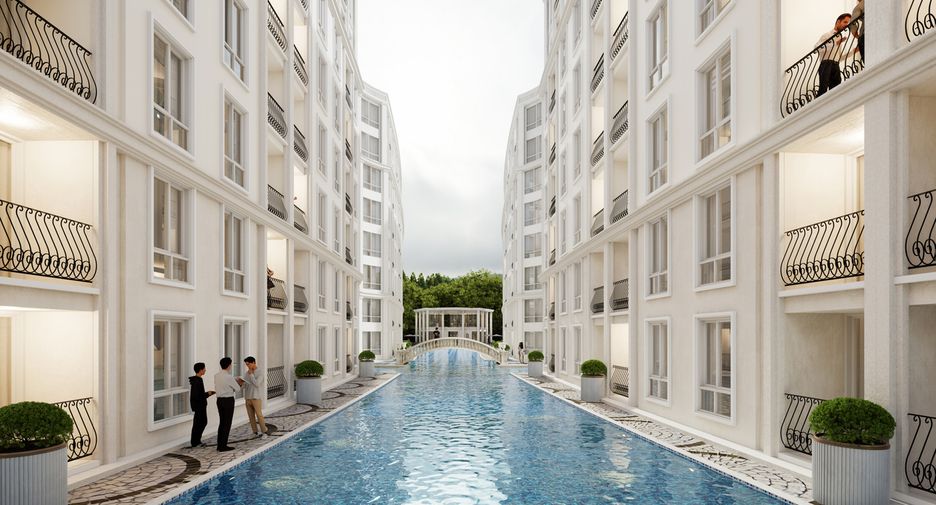 À vendre 1 chambre condo à Bang Lamung, Chonburi