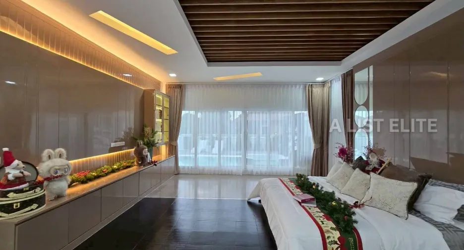 For rent 5 bedrooms house in Bang Lamung, Chonburi