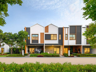 Casa adosada en venta de 4 habitaciones en Bang Sao Thong, Samut Prakan