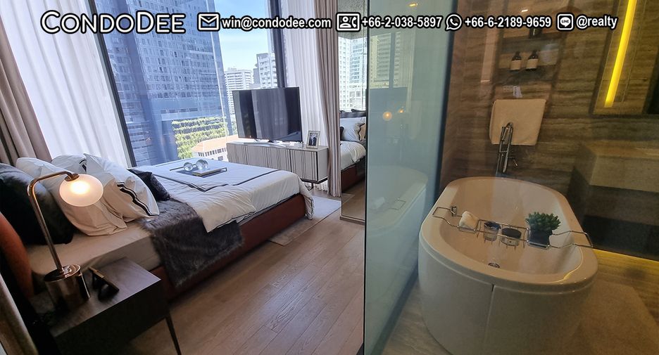 À vendre 2 chambres condo à Khlong Toei, Bangkok