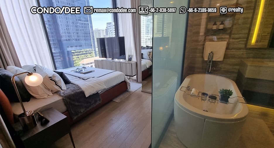 À vendre 2 chambres condo à Khlong Toei, Bangkok