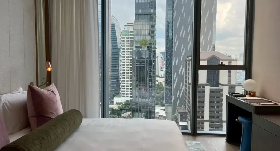 Wohnung zur Miete mit 1 Zimmer in Pathum Wan, Bangkok