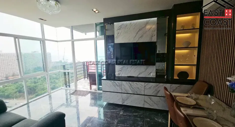 Condo en venta de 2 habitaciones en Jomtien, Pattaya