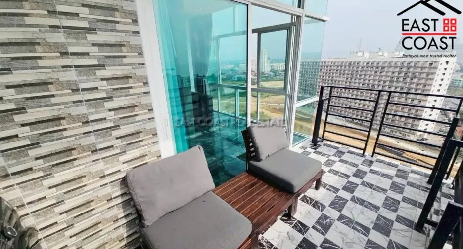 Condo en venta de 2 habitaciones en Jomtien, Pattaya
