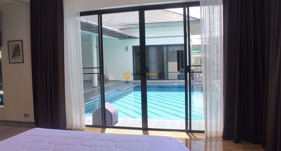 À louer et à vendre 4 chambres maison à Bang Lamung, Chonburi
