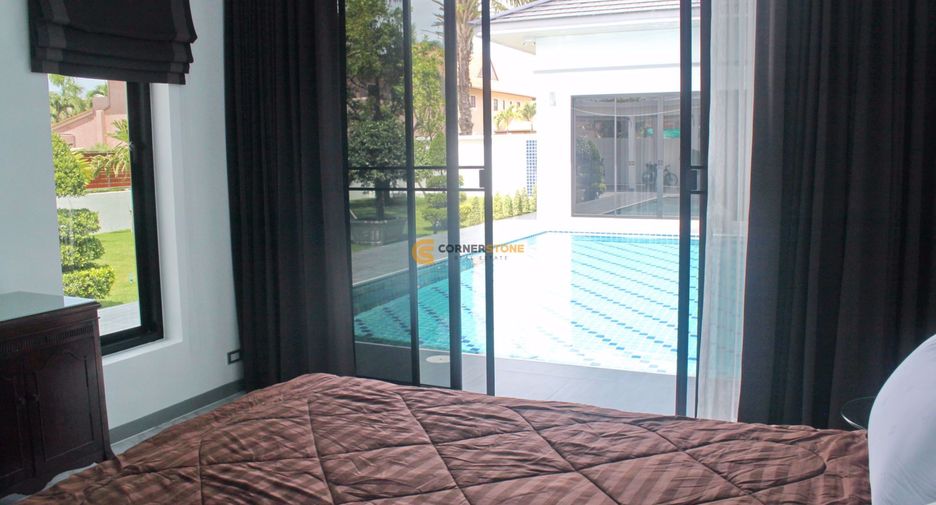 À louer et à vendre 4 chambres maison à Bang Lamung, Chonburi