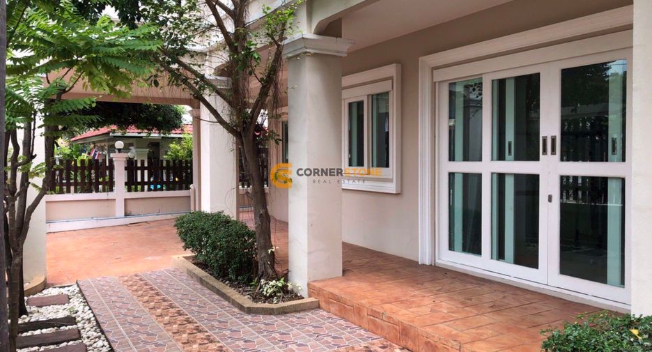 For rent and for sale 4 bedrooms house in Bang Lamung, Chonburi