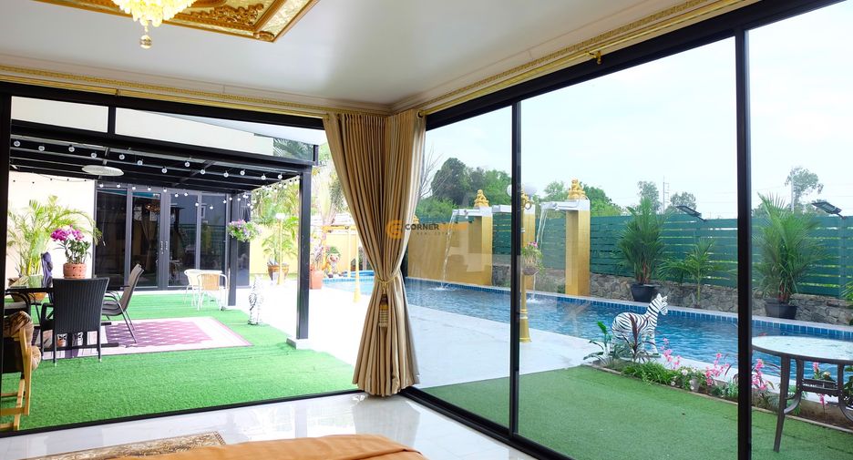 For rent and for sale 5 bedrooms house in Bang Lamung, Chonburi