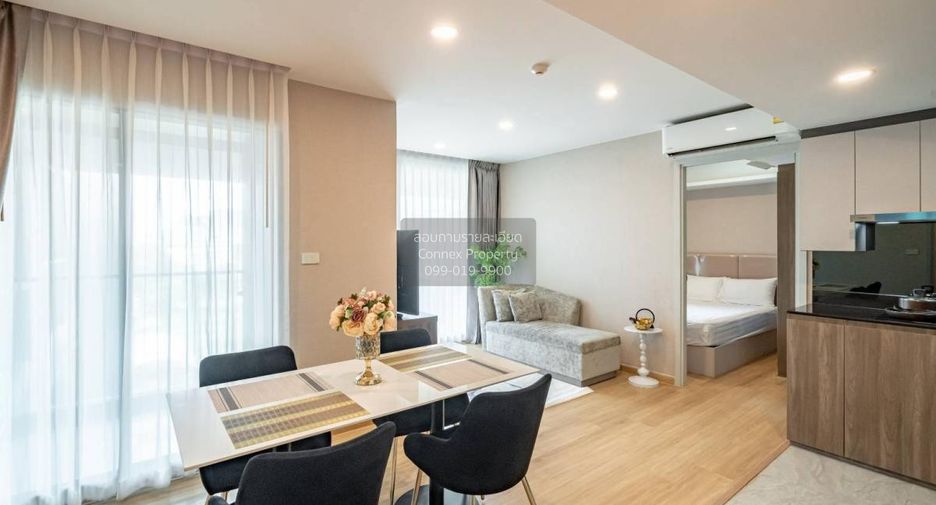 For rent 2 bedrooms condo in Huai Khwang, Bangkok