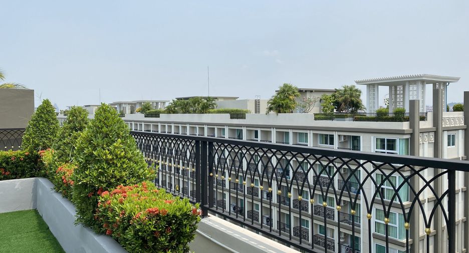 À vendre 1 chambre condo à Bang Lamung, Chonburi